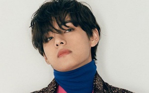 Netizen sốc trước ảnh mặt mộc của V BTS trên tạp chí