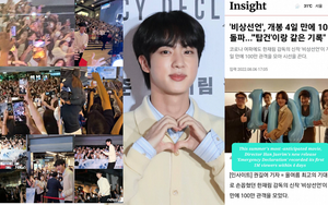 Jin BTS được phong ‘tiên quảng bá’ với kỷ lục phòng vé cho 'Emergency Declaration’