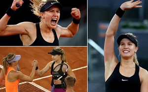 Đánh bại Sharapova, Bouchard tranh thủ 'đá xoáy' đối phương