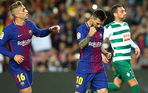 ĐIỂM NHẤN Barca 6-1 Eibar: Messi lập poker hoàn hảo, Paulinho đáng tiền