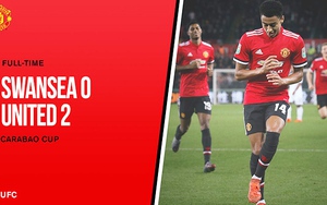 ĐIỂM NHẤN Swansea 0-2 M.U: Lingard rực sáng, Lindelof tạm giải tỏa áp lực, Mourinho có kế sách mới