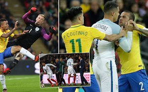 Video clip highlights trận Anh 0-0 Brazil