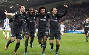 Video clip highlights bàn thắng trận Huddersfield 1-3 Chelsea