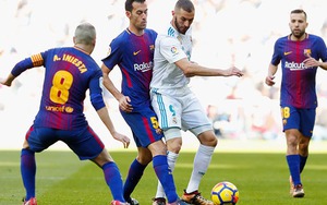 Pha ‘xoay compa’ tuyệt hảo của Busquets giúp Barca làm tan nát con tim Real Madrid