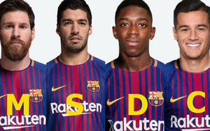 Đau đầu với biệt danh mới của hàng công Barca sau khi Coutinho tới Camp Nou
