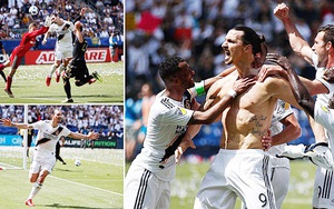 Ibrahimovic gây sốt với màn ra mắt LA Galaxy bằng siêu phẩm volley từ khoảng cách gần 40m
