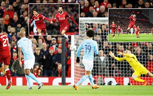 Video bàn thắng và highlights Liverpool 3-0 Man City: Salah bùng nổ, Klopp huỷ diệt Guardiola