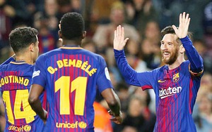 Video bàn thắng Barcelona 3-1 Leganes: Không thể cản nổi thiên tài Messi