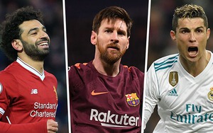 Salah được so với Ronaldo và Messi, sẽ cạnh tranh Quả bóng vàng