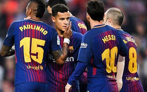 Video bàn thắng Barcelona 5-1 Villarreal: Dembele toả sáng hơn cả Messi