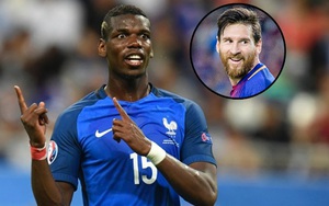 Đá siêu tệ, Pogba vẫn ví mình với… Messi