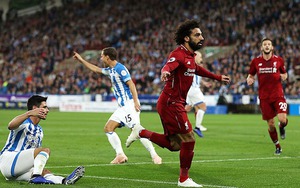 Video Huddersfield 0-1 Liverpool: Salah tỏa sáng, Liverpool vẫn bất bại, bám sát Man City