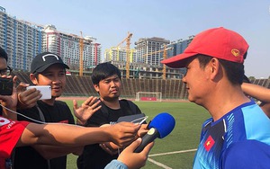 HLV Nguyễn Quốc Tuấn: 'Không phải ngại U22 Indonesia. Tôi đã có cách làm tiêu hao thể lực họ'