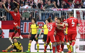 Bayern Munich 5-0 Dortmund: Đại thắng '5 sao', Bayern soán ngôi ngoạn mục