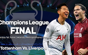Kết quả bóng đá ngày 1/6, rạng sáng 2/6. Kết quả chung kết cúp C1: Liverpool đấu với Tottenham