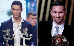Ronaldo phản ứng thế nào khi Messi giành Quả bóng vàng thứ sáu?