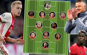 MU và 4 phương án sử dụng Van de Beek ở mùa giải tới
