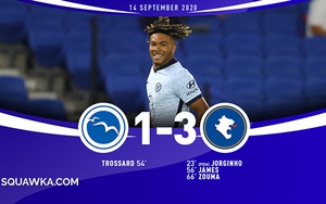 Brighton 1-3 Chelsea: Havertz ra mắt mờ nhạt, Chelsea vẫn thắng dễ nhờ người cũ