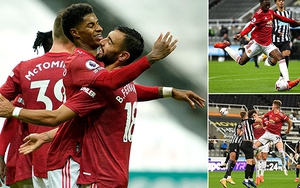 Newcastle 1-4 MU: Bùng nổ cuối trận, Quỷ đỏ thắng ngược tưng bừng