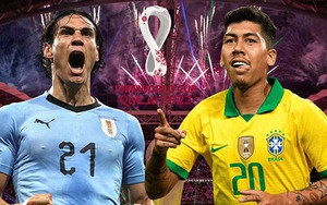 Link xem trực tiếp bóng đá. Uruguay vs Brazil. Trực tiếp vòng loại World Cup khu vực Nam Mỹ.