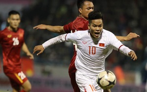 ĐT Việt Nam 3-2 U22 Việt Nam: Nguyễn Hữu Thắng, thủ lĩnh của tương lai