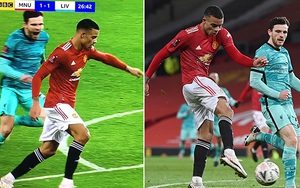 MU 3-2 Liverpool: Không đuổi kịp Greenwood, Andy Robertson phòng ngự theo cách khó tin