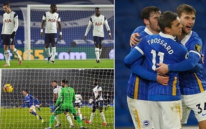 Brighton 1-0 Tottenham: Vắng Kane, Son tịt ngòi, Tottenham thua sốc