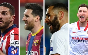 Cuộc đua vô địch La Liga: Barcelona lăm le tiếm ngôi đầu. Cuộc đua tứ mã cực căng thẳng