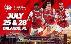 Lịch thi đấu giao hữu mùa hè 2021 của Arsenal