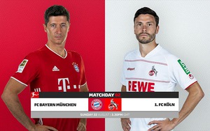 Soi kèo nhà cái Bayern vs Cologne. TTTT HD trực tiếp bóng đá Đức Bundesliga (22h30, 22/8)