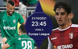 Soi kèo nhà cái Ludogorets vs Sporting Braga. Nhận định, dự đoán bóng đá Cúp C2 (23h45, 21/10)