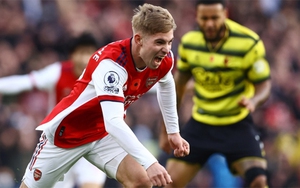 Arsenal 1-0 Watford: Smith-Rowe lại tỏa sáng, Pháo thủ vượt mặt MU vào Top 5