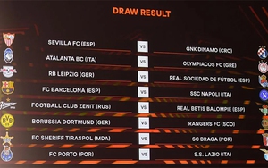 Lịch thi đấu Cúp C2 vòng play-off lượt về. Trực tiếp bóng đá Europa League