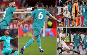 Sevilla 2-3 Real Madrid: Ngược dòng ngoạn mục, Real Madrid cận kề ngôi vương