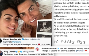 Đồng nghiệp an ủi, động viên Ronaldo vượt qua nỗi đau mất con
