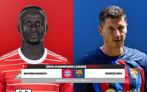 Link xem trực tiếp bóng đá Bayern Munich vs Barcelona, vòng bảng cúp C1 (02h00, 14/9)
