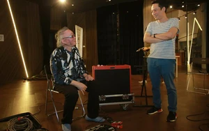 Xem Nguyên Lê, Mỹ Linh tập nhạc trước 'giờ G' The BandFest 2018