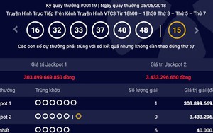 Giải độc đắc hơn 300 tỷ đồng của xổ số Vietlott đã có chủ