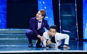Tập 6 ‘Tuyệt đỉnh song ca nhí': Huỳnh Lập bất ngờ 'tát' MC Nguyên Khang ngã lăn xuống sàn