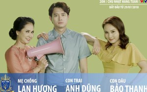 NSND Lan Hương, Bảo Thanh và Anh Dũng về chung nhà trong ‘Học viện mẹ chồng’