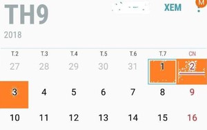 Dịp nghỉ lễ 2/9 năm nay được nghỉ bao nhiêu ngày?