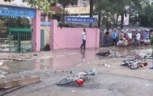 Long An: Đứt đường dây điện cao thế làm 6 học sinh thương vong