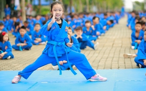 7.000 học sinh sinh viên đồng diễn võ thuật xác lập kỷ lục Việt