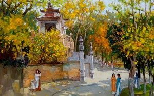 Lê Thiết Cương tuyển chọn 50 tranh cho triển lãm 'Hà Nội/Hà Nội'