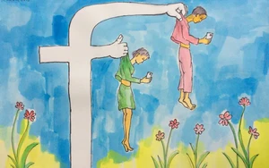 Chùm tranh biếm họa dự thi của họa sĩ Đặng Thiện Chân