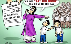 Chùm tranh biếm họa dự thi của họa sĩ Hữu Lộc