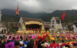 Khai mạc Hội Xuân Yên Tử với nhiều nghi lễ linh thiêng