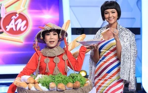 Xem 'Người bí ẩn' tập 1: Việt Hương diện lại váy 'bánh mì' táo bạo của H'Hen Niê