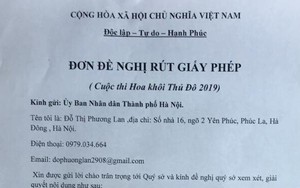 Hoa khôi Thủ đô vừa khởi động đã lại 'lùm xùm'?