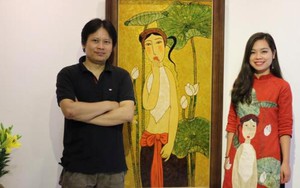 Đạo tranh in vải may áo dài: Giới hoạ sĩ vẫn bức xúc vì nhiều công ty 'lý sự cùn'